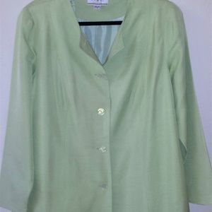 Shomi by Miller Shor Size 16 Women's Silk Jacket